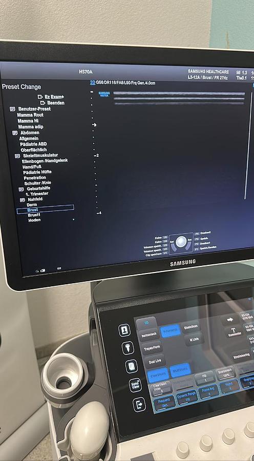 D'occasion ECHOGRAPHE SAMSUNG HS 70