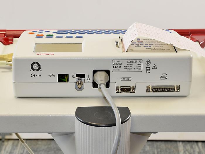 Used SCHILLER AT 101 ECG MACHINE