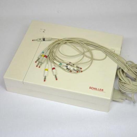 Used ECG 12 TRACKS SCHILLER CARDIOVIT AT-10