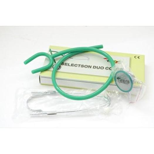 STETHOSCOPE DOUBLE PAVILLON SELECTSON COLOR VERT