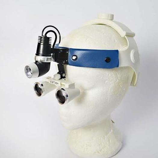 HEADLAMP WITH MAGNIFYING GLASS