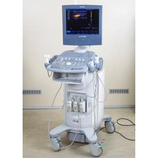 Used SIEMENS ACUSON X300 ULTRASOUND SCANNER WITH 3 PROBES AND FLAT SCREEN