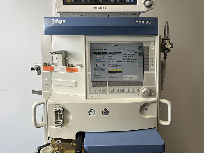 Used DRAGER PRIMUS ANESTHESIA VENTILATOR