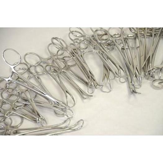 Used BACKHAUS STAINLESS STEEL FIELD CLAMP SET