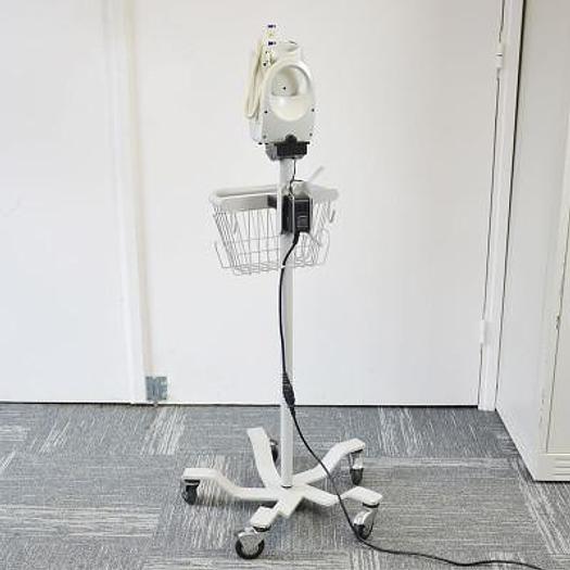 Used WELCH ALLYN SPOT MULTIPARAMETER MONITOR ON STAND