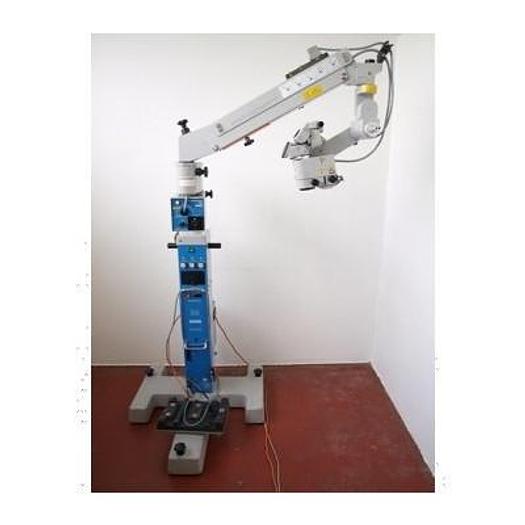 Used ZEISS OPERATING MICROSCOPE WITH MOTORIZED XY AND FOCAL ZOOMS