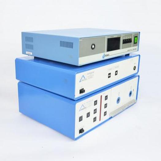 Used ENDOSCOPY SET CONSISTING OF DYONICS DYOCAM 650 ENDOSCOPY CAMERA AND DYONICS LIGHT SOURCE