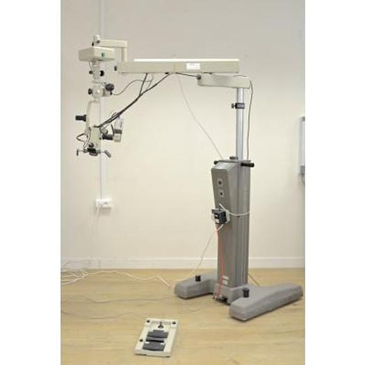 Used STORZ URBAN OPHTHALMIC OPERATING MICROSCOPE, FOOT CONTROLS FOR XY, ZOOM, FOCUS