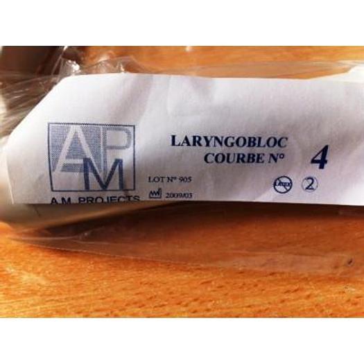 CURVED RIGID LARYNGOBLOC NUMBER 4 FULLY DISPOSABLE FOR MAXIMUM HEALTH SAFETY