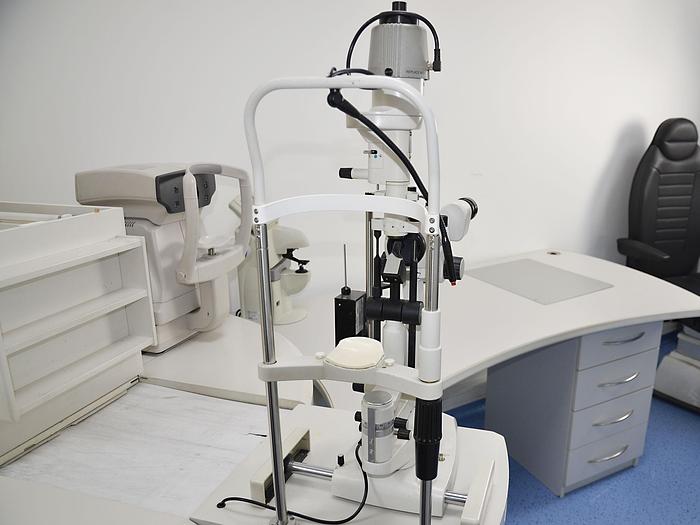 Used NIDEK OPHTHALMOLOGICAL CONSULTATION TABLE