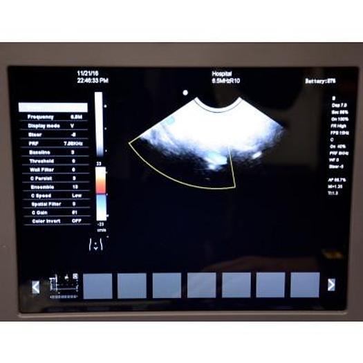 CAMSONIC 500 PORTABLE DIGITAL DOPPLER COLOR ULTRASOUND WITH 2 PROBES