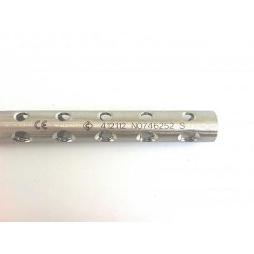 TUBE FIXATEUR EXTERNE DIA 12 125MM 8 TROUS (EXTERNAL FIXATOR TUBE DIA 12 125MM 8 HOLES)