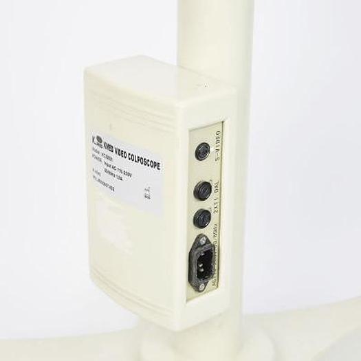 Used K-MED KCS001 STAND-MOUNTED DIGITAL VIDEO COLPOSCOPE WITH SONY MONITOR