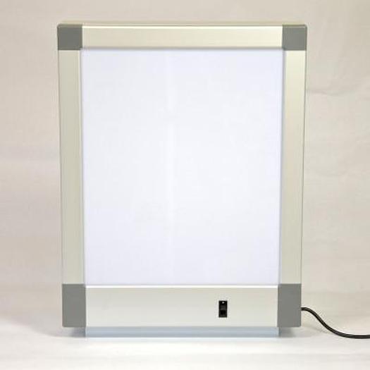 NEGATOSCOPE 1 STEEL PANEL WITH ALUMINUM FRAME