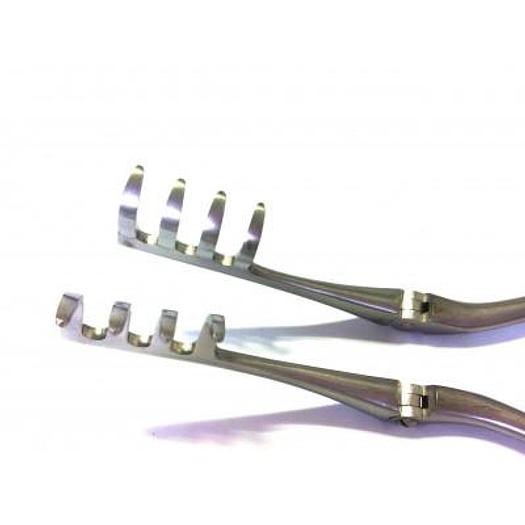 ECARTEUR ADSON 4X5 GRIFFES MOUSSE 32CM (ADSON RETRACTOR 4X5 TEETH 32CM)