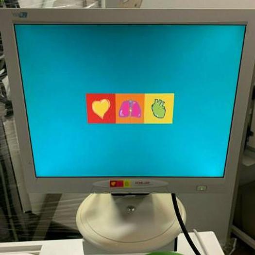 Used SCHILLER CARDIOVIT ECG STRESS TEST WITH ERG 900EL AND ACCESSORIES