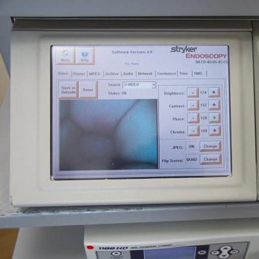 Used STRYKER ENDOSCOPY COLUMN WITH INSUFFLATOR