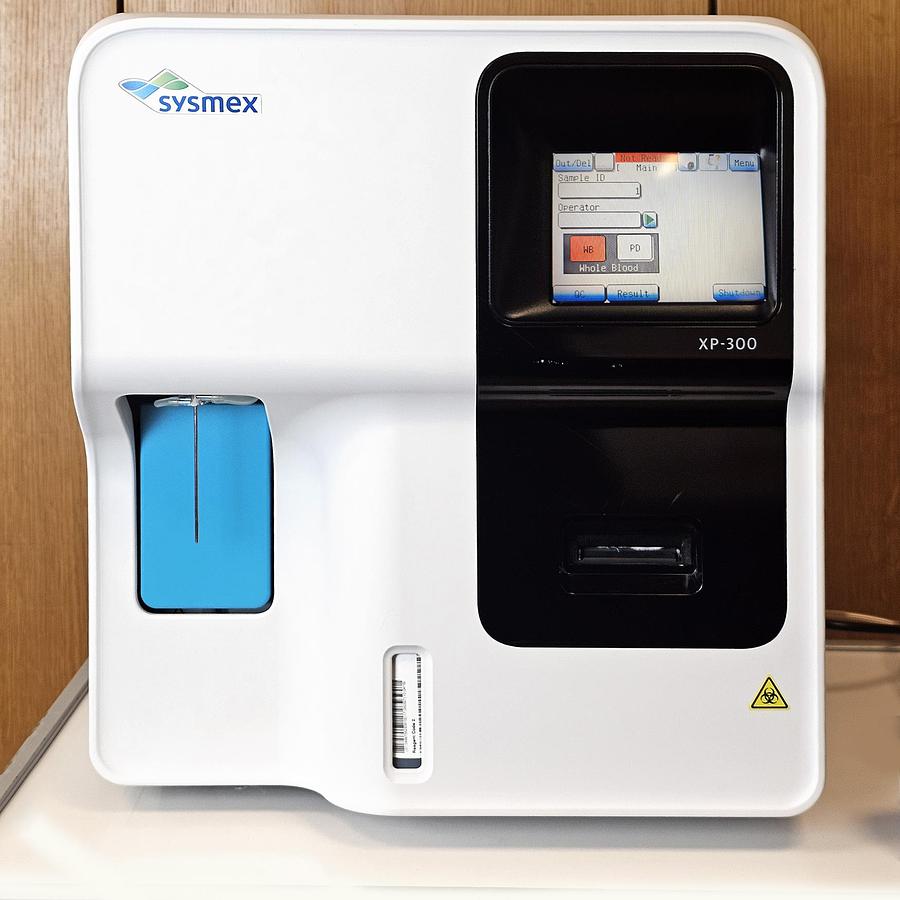 D'occasion SYSMEX X100 FULLY AUTOMATIC HEMATOLOGY ANALYZER TESTING SYSTEM