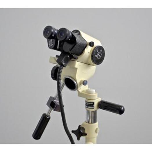 Used LEISEGANG COLPOSCOPE ON STAND. MAGNIFICATION UP TO 30X