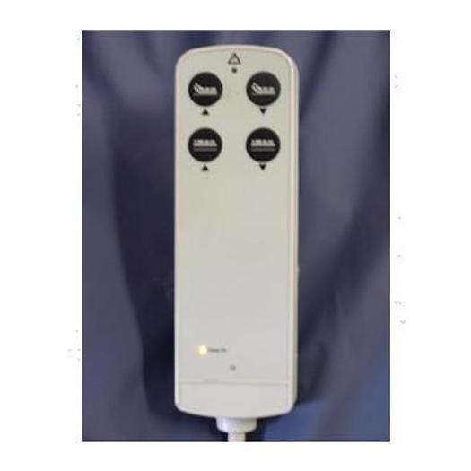 Used DLAYRAL HMS58 ELECTR MEDICAL BED WITH SUPPORT ARM