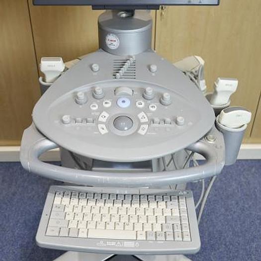 Used SIEMENS ACUSON ANTARES 5 FLAT SCREEN ULTRASOUND SCANNER WITH 3 PROBES