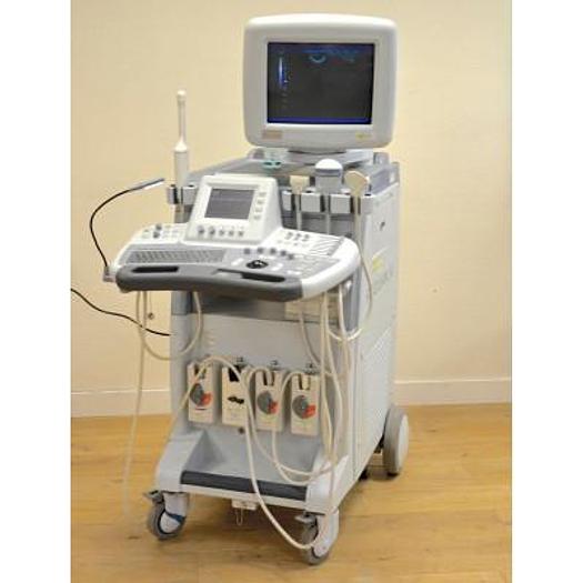 Used ACCUVIX XQ 3D/4D ULTRASOUND SCANNER WITH 4 PROBES