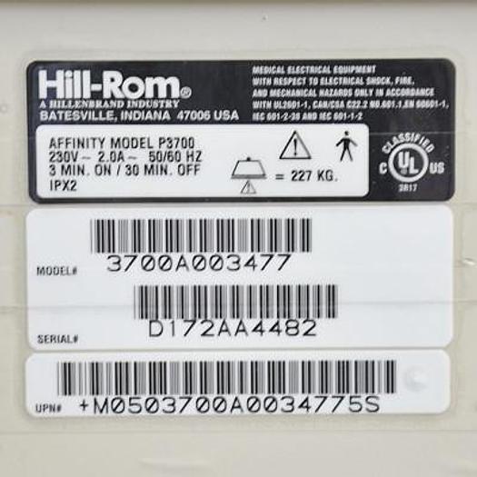 Used HILL ROM AFFINITY 3 DELIVERY BED, ELECTRIC MOVEMENTS, BARRIER CONTROL