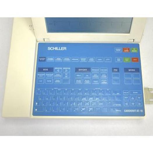 Used ECG 12 TRACKS SCHILLER CARDIOVIT AT-10