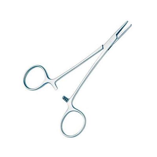 NEEDLE HOLDER OLSEN-HEGAR THREAD CUTTER 14CM