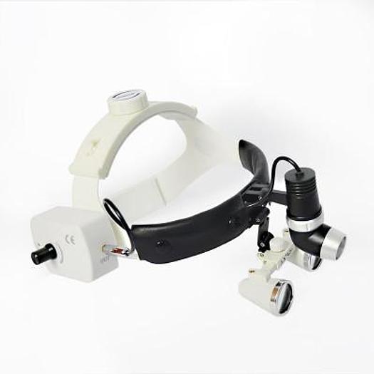 HEADLAMP WITH MAGNIFYING GLASS