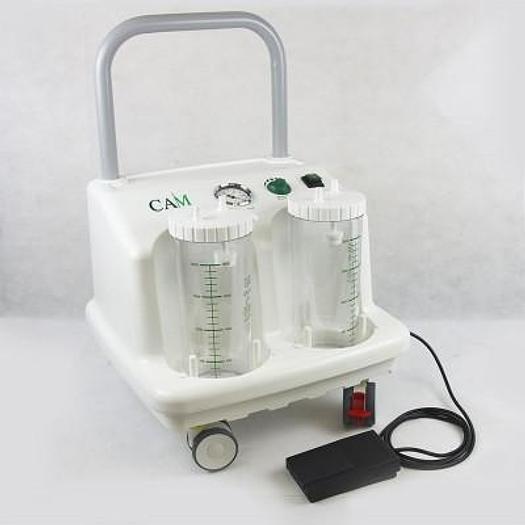 MUCUS EXTRACTOR - 70 L/MIN - 0.80 BAR - 2X4L - FOOT SWITCH