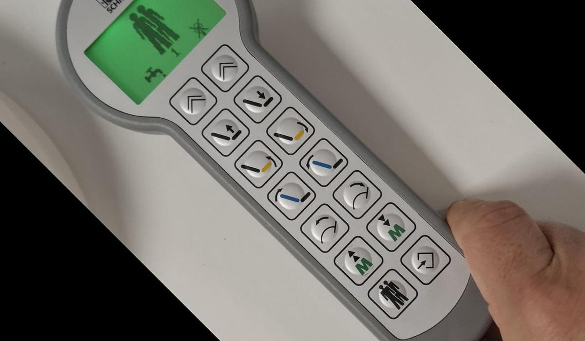 D'occasion CHAISE GYNECOLOGIQUE SCHMITZ MEDI-MATIC AVEC SON TABOURET