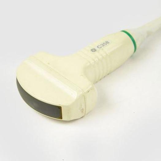 Used CONVEX PROBE GE-C358 - 2172444-FOR LOGIQ 400, LOGIQ 500 ULTRASOUND SCANNERS