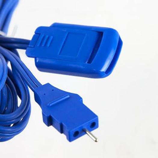 SINGLE-USE CABLE FOR SCALPEL PLATES, MARTIN, ERBE AND VALLEYLAB COMPATIBLE