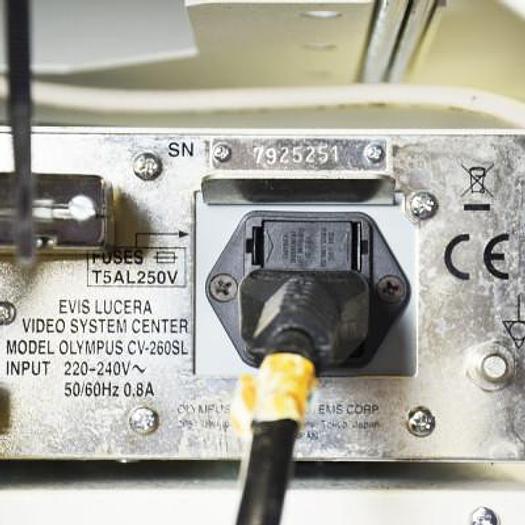 Used OLYMPUS SERIES 260 DIGESTIVE ENDOSCOPY COLUMN