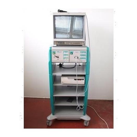 Used LINVATEC ENDOSCOPIC VIDEO COLUMN FOR CELIO, HYSTERO, ART