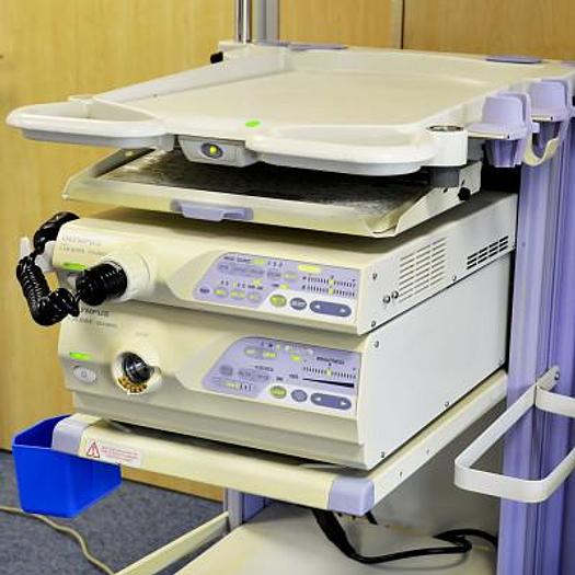 Used OLYMPUS SERIES 260 DIGESTIVE ENDOSCOPY COLUMN