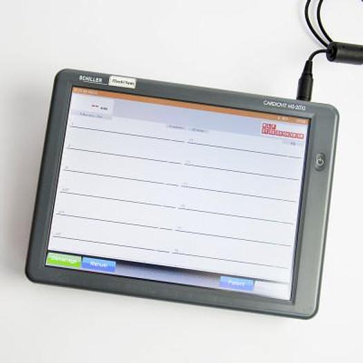 ELECTROCARDIOGRAM ECG SCHILLER CARDIOVIT MS 2010 DEMONSTRATION MATERIAL
