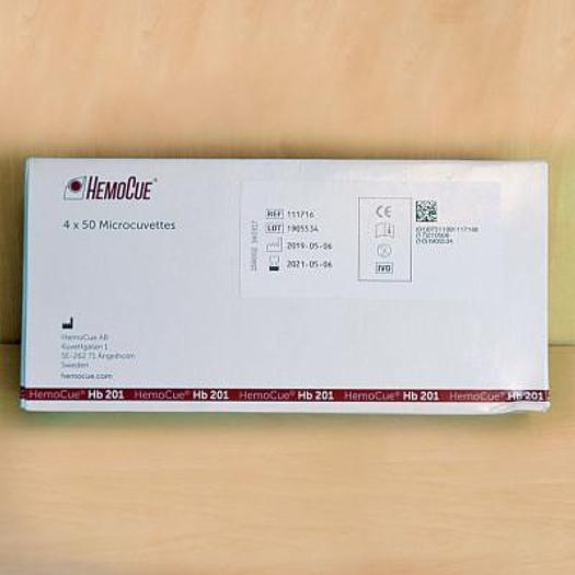 Used HEMOCUE 201+ ON-SITE HEMOGLOBIN ANALYZER