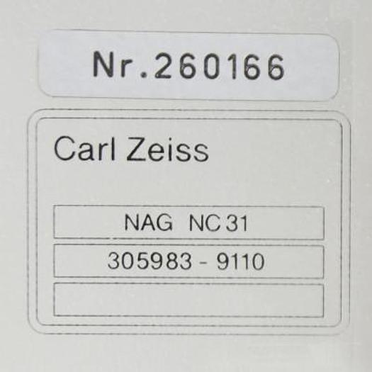 Used ZEISS NAG NC31 NEUROSURGERY MICROSCOPE WITH DOUBLE BINOCULARS