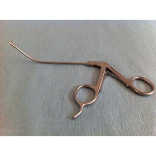 ARTHRO CISEAUX CROCHETS ARTHROSCOPIE DIAM 2.7MM COURBES A GAUCHE 45 DEGRES RUDOLF REF ERU0216-45L MATERIEL NEUF