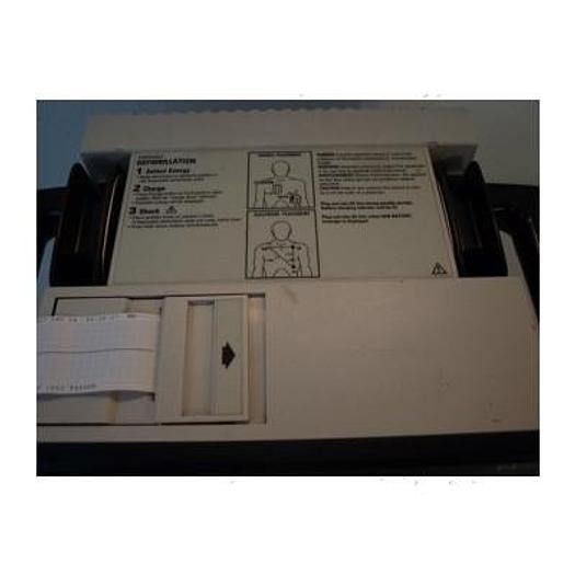 Used DEFIBRILATOR CODE MASTER XL AV SCOPE, RECORDER, SYNCHRO