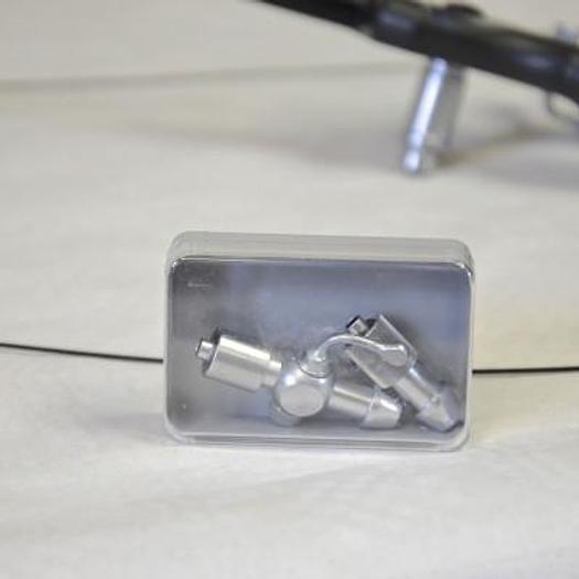 Used KARL STORZ SOFT PEDIATRIC CYSTOSCOPE, AS NEW, WITH BIOPSY FORCEPS, ELECTRODES AND CABLES
