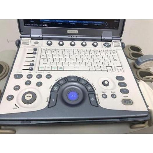 Used GENERAL ELECTRIC LOGIQ -e PORTABLE COLOR CHOGRAPHER