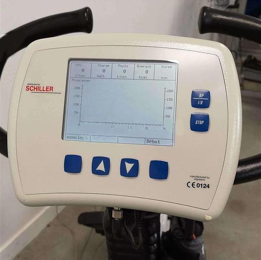 Used SCHILLER CS-200 STRESS TEST WITH SCHILLER CYCLE ERGOMETER