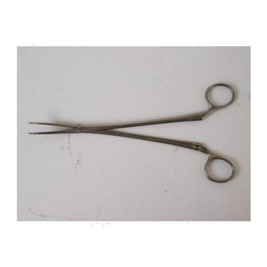 Used BARRAYA HEMOSTATIC FORCEPS 24CMINOX FRANCE