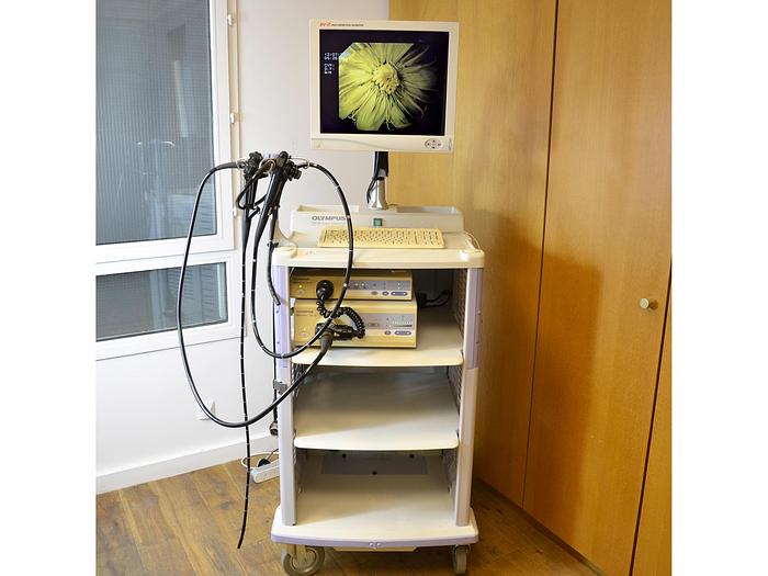 Used OLYMPUS DIGESTIVE ENDOSCOPY COLUMN