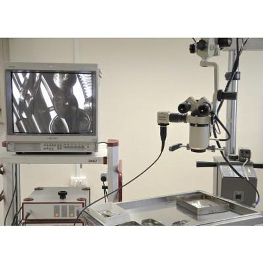 Used STORZ URBAN OPHTHALMIC OPERATING MICROSCOPE, FOOT CONTROLS FOR XY, ZOOM, FOCUS