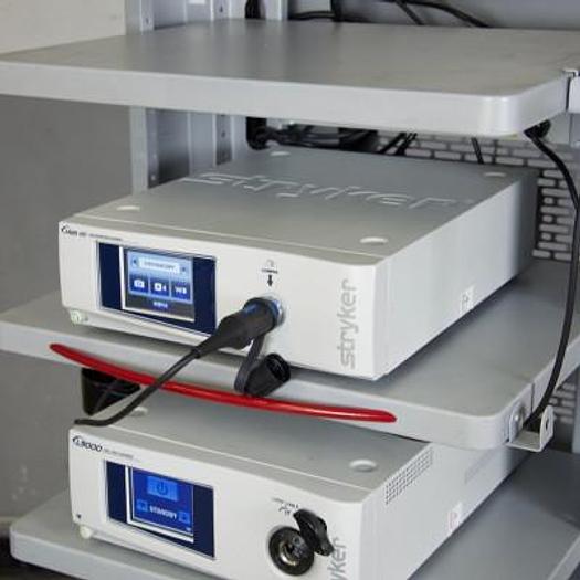 Used STRYKER ENDOSCOPY COLUMN WITH 26'' FLAT SCREEN