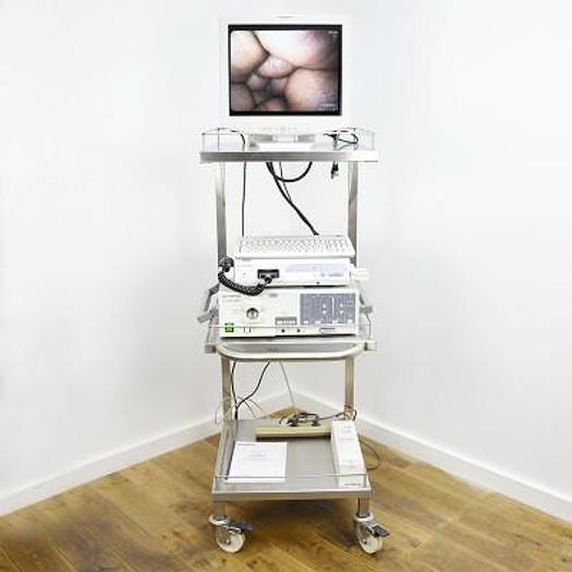 Used OLYMPUS 165 SERIES GASTROSCOPY COLUMN